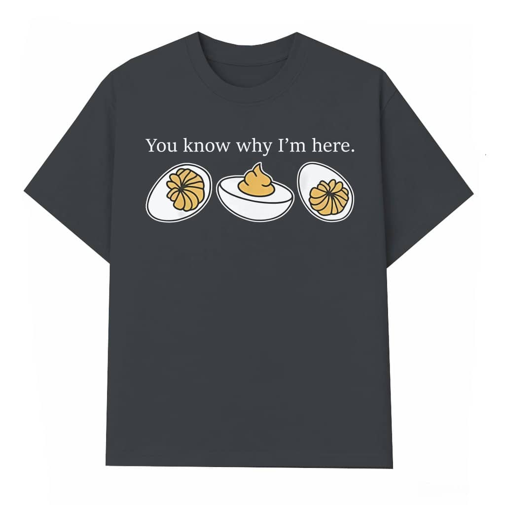 Funny Deviled Eggs T-shirt – Thanksgiving Gift for Men Women