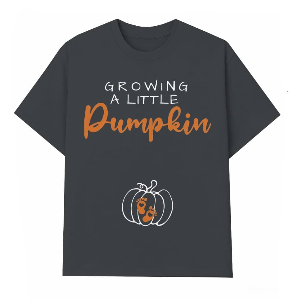 Funny Pregnancy Announcement T-shirt – Fall Thanksgiving Gift for Mom To Be