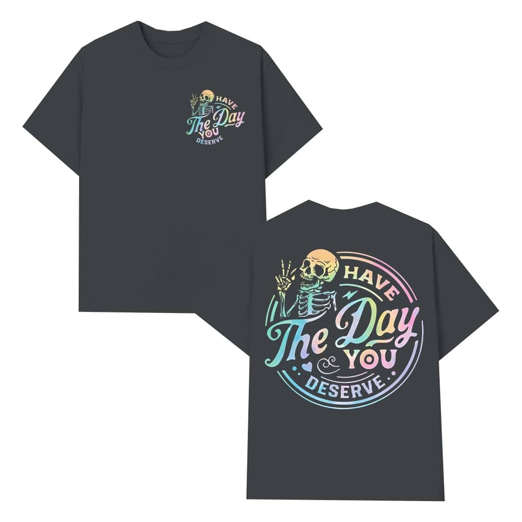 Funny Skeleton T-shirt – Birthday Gift for Men Women Graphic