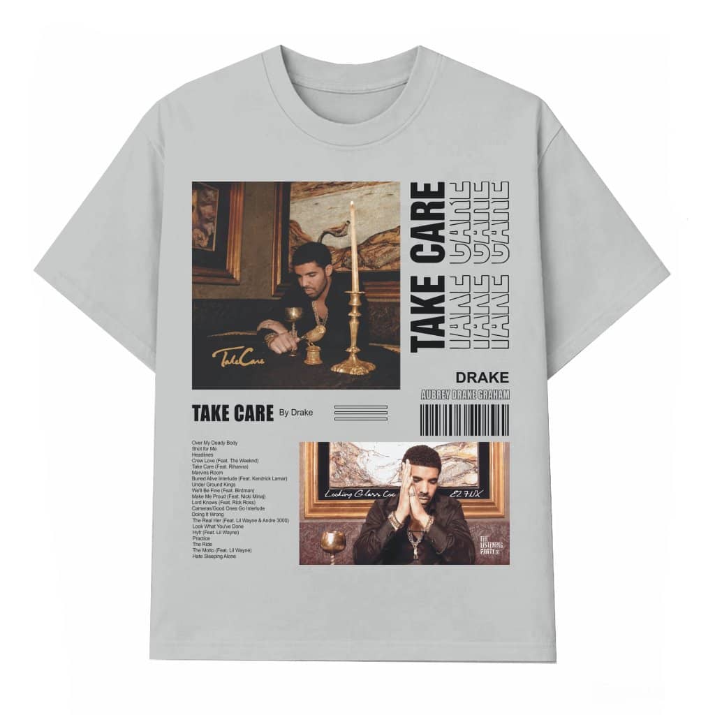 Vintage Album Aesthetic Hip-Hop Rap T-shirt – Gift for Hip Hop Fans