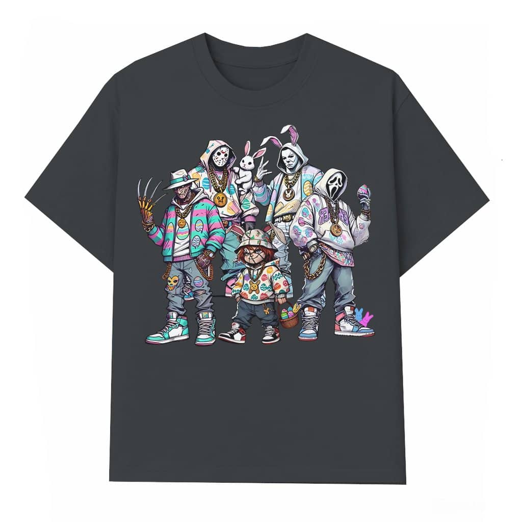 Funny Easter Horror T-shirt – Easter Gift for Men Women