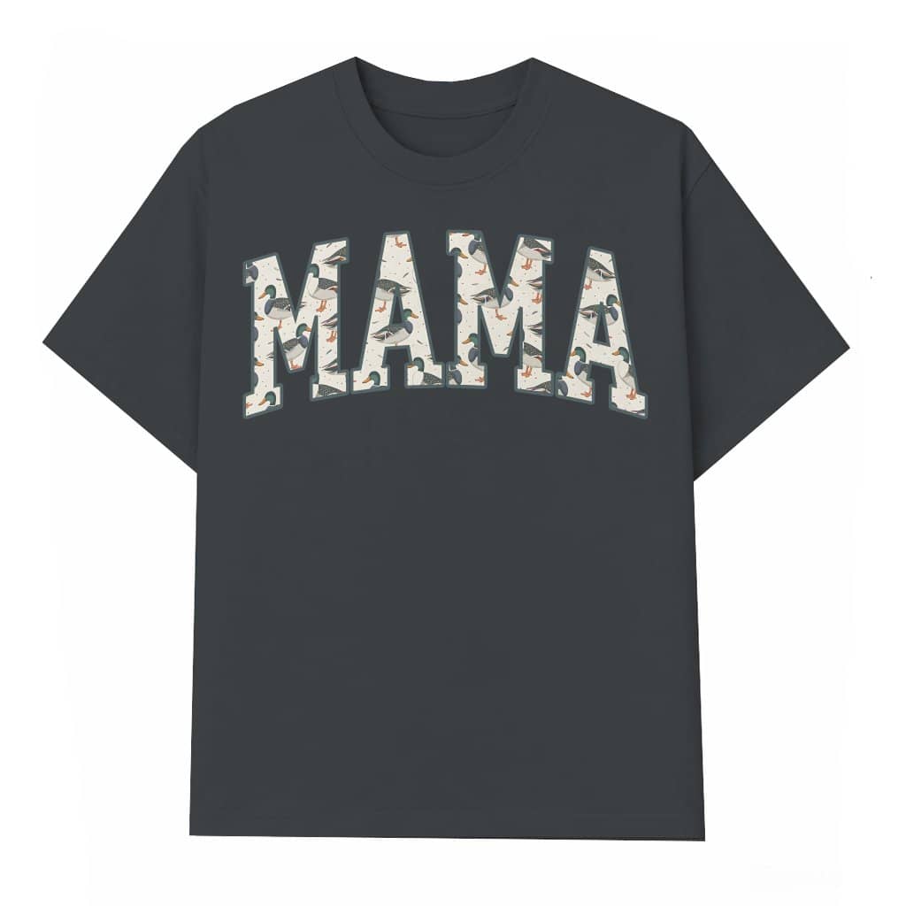 Camo Mama Military Mom T-shirt – Mother's Day Gift for Mom Hunting Outdoorsy