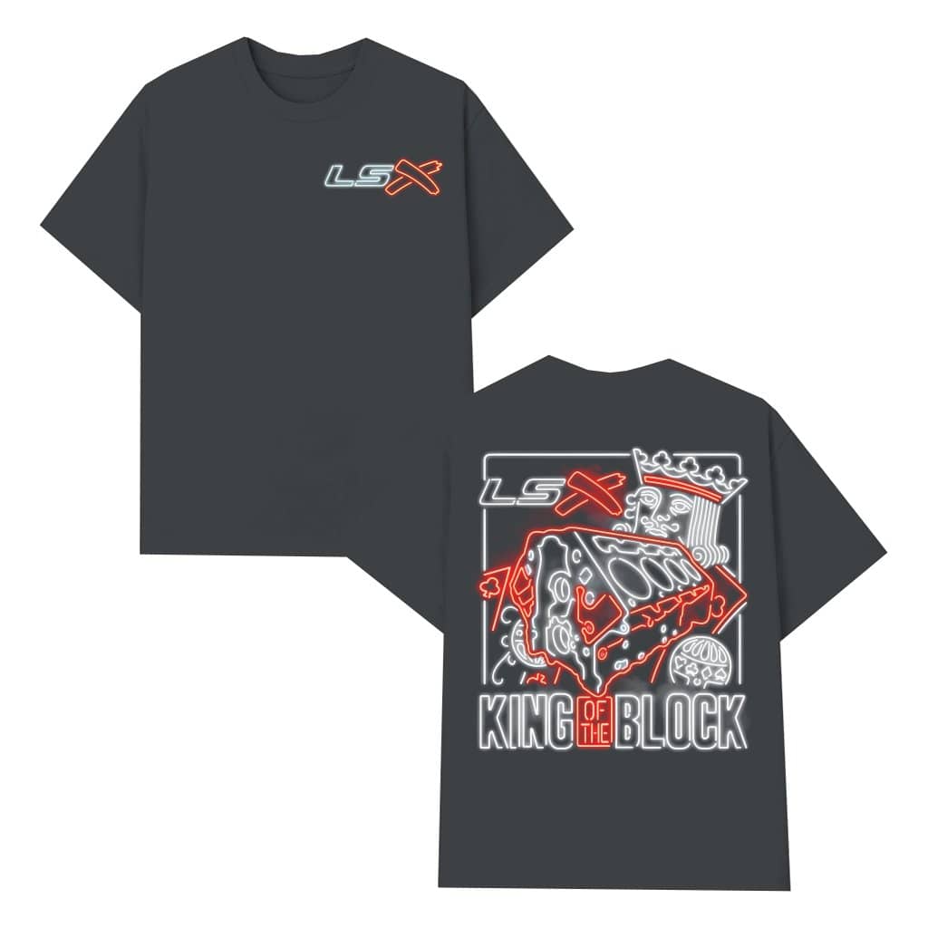King of the Block T-shirt – Birthday Gift for Men Funny Tropical Operator