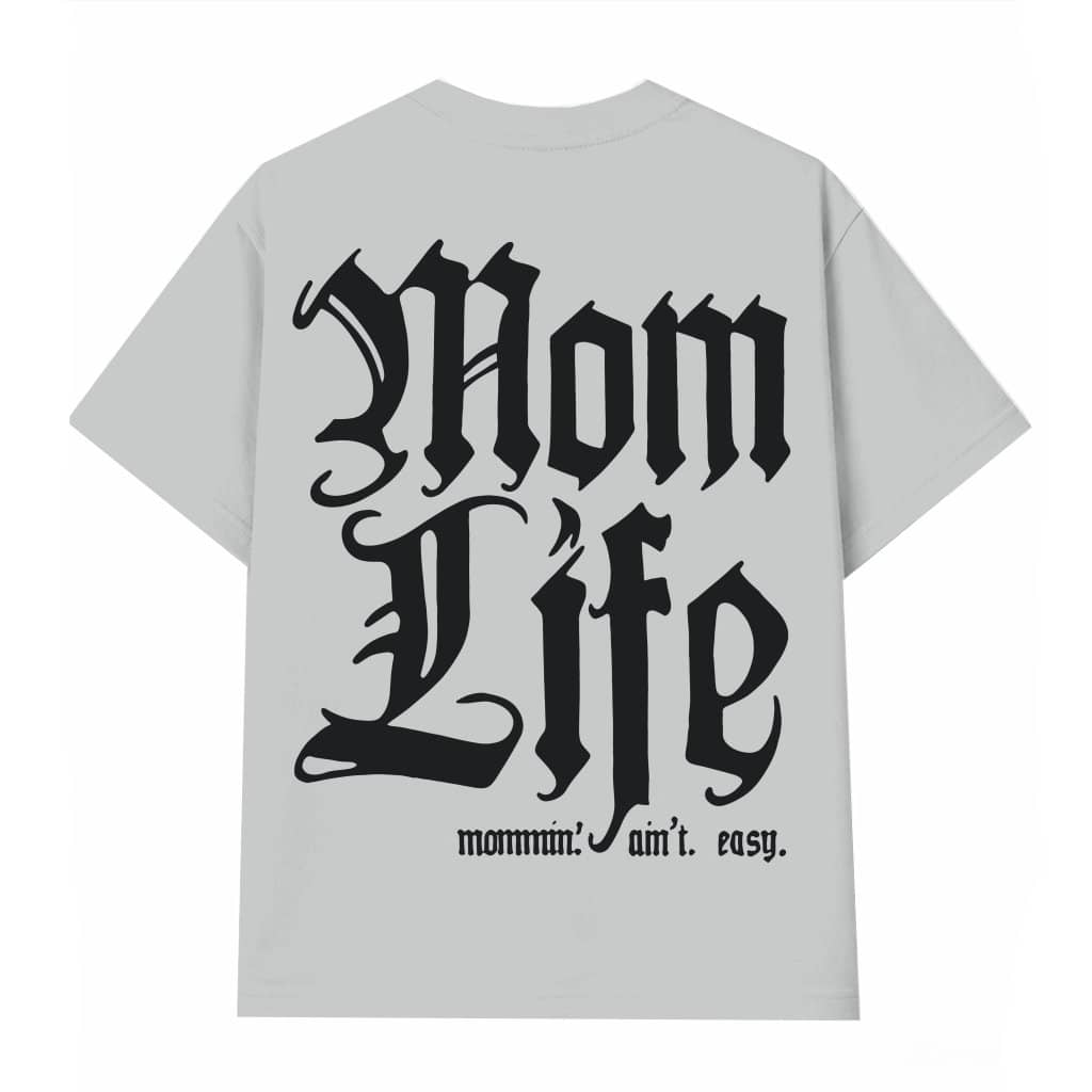 Mom Life T-shirt – Fall Winter Gift for Mom Plus Size