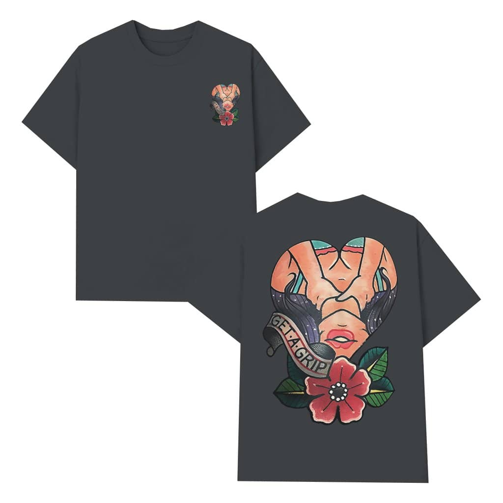 Get A Grip Funny T-shirt – Gag Gift for Adults Soft Cotton