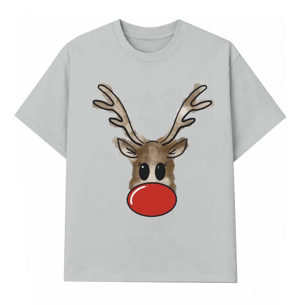 Reindeer T-shirt – Christmas Gift for Family Festive Holiday