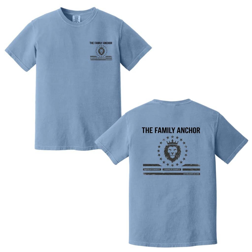 Comfort Colors Vintage The Family Anchor Shirt - Meaningful Family Gift for Him & Her