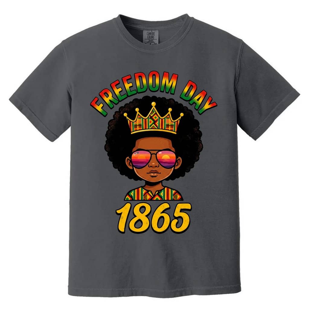 Comfort Colors Melanin Queen 1865 Freedom Day Shirt - Cute Juneteenth Gift for Her