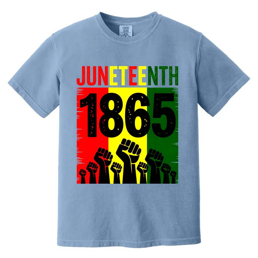 Comfort Colors Freeish Since 1865 Juneteenth Shirt - Black History Gift for African American