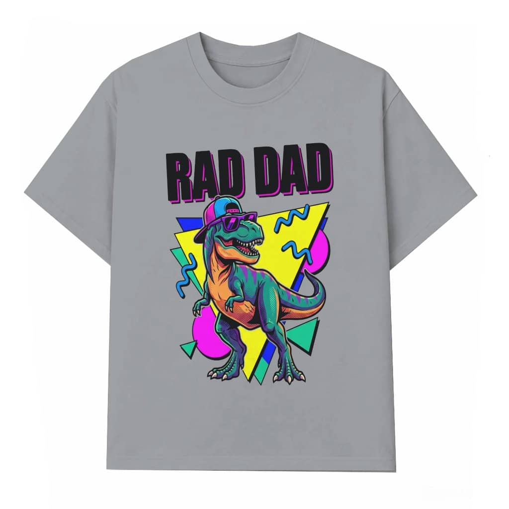 Hip Hop Daddy Dinosaur T-Shirt - Funny Father's Day Gift for Him