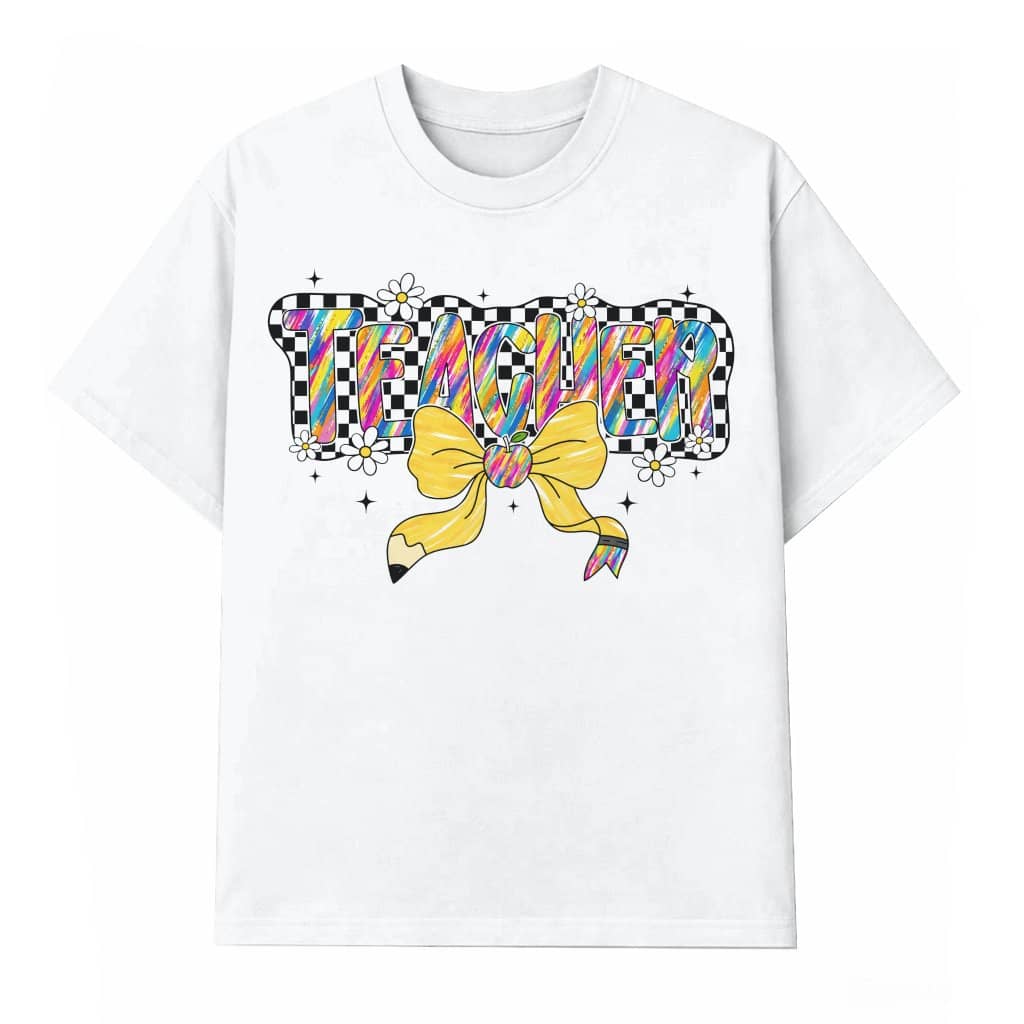 Funny Teacher Life T-Shirt for women| Cute Back To School Gift for Teachers
