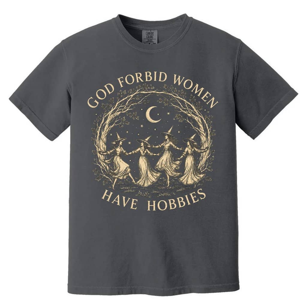 Comfort Colors Vintage Halloween Salem Witches Shirt| Moon Phase Witch Halloween Gift for Her