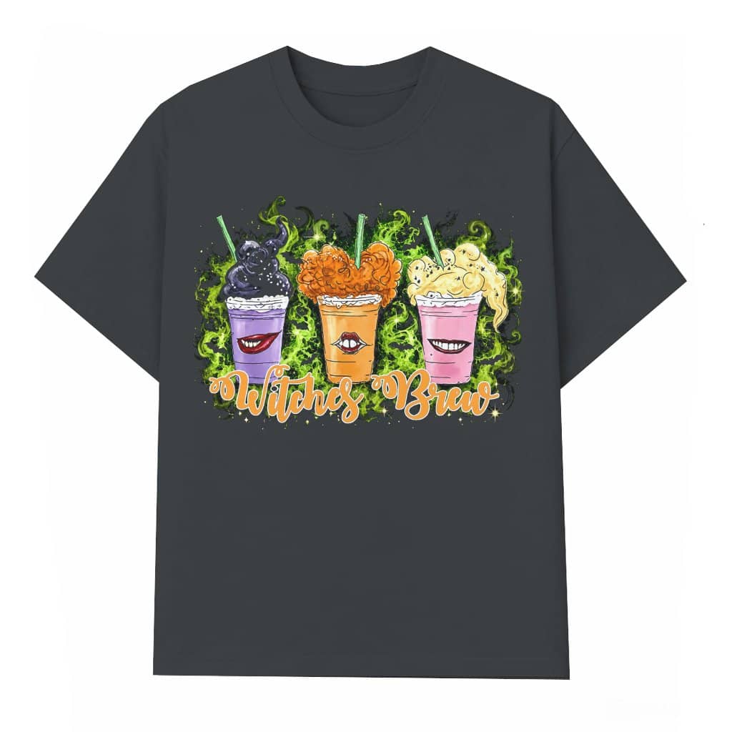 Hocus Pocus Halloween Witches Brew T-shirt| Funny Halloween Gift for Her
