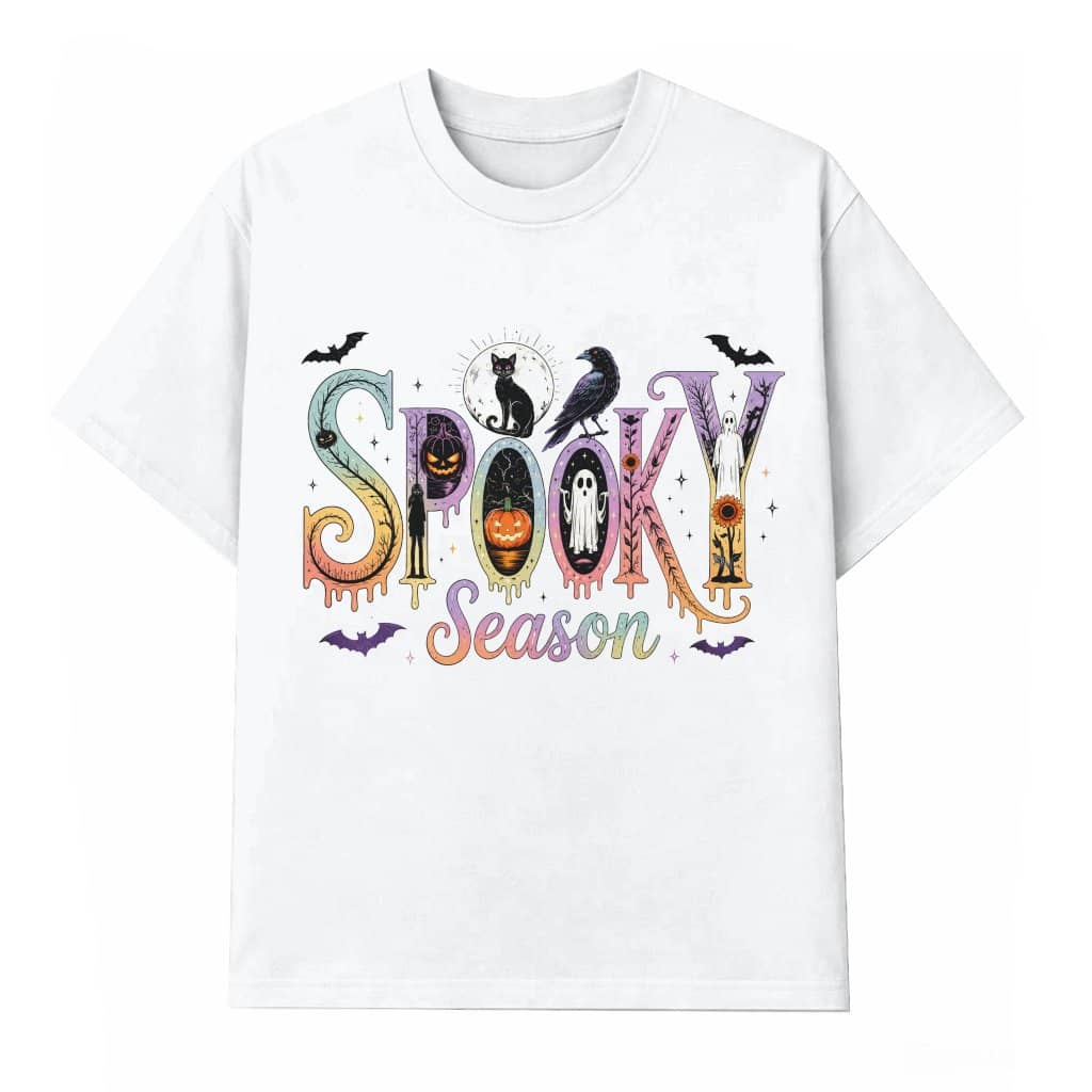 Spooky Season Halloween T-shirt| Funny Halloween Gift for Her
