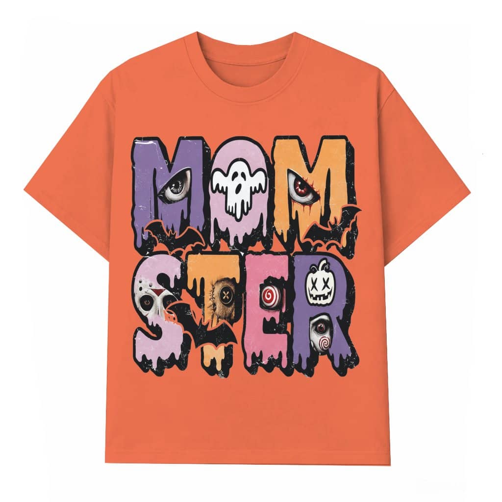 Momster Horror Halloween T-shirt| Funny Halloween Gift for men women
