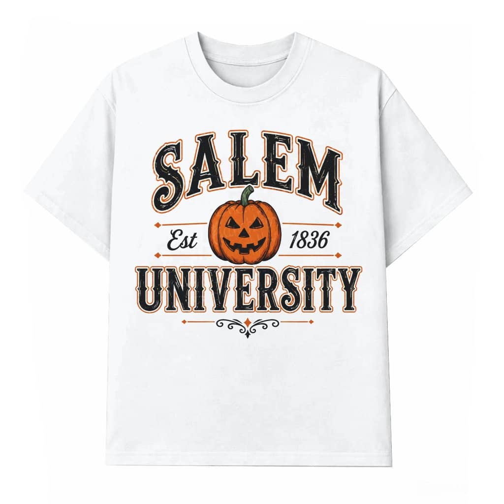 Salem University Funny Halloween T-shirt| Halloween Gift for men & women