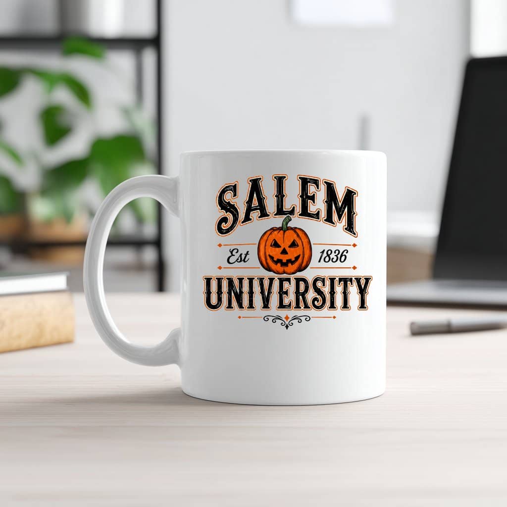 Salem University Funny Halloween Coffee Mug| Halloween Gift for men & women