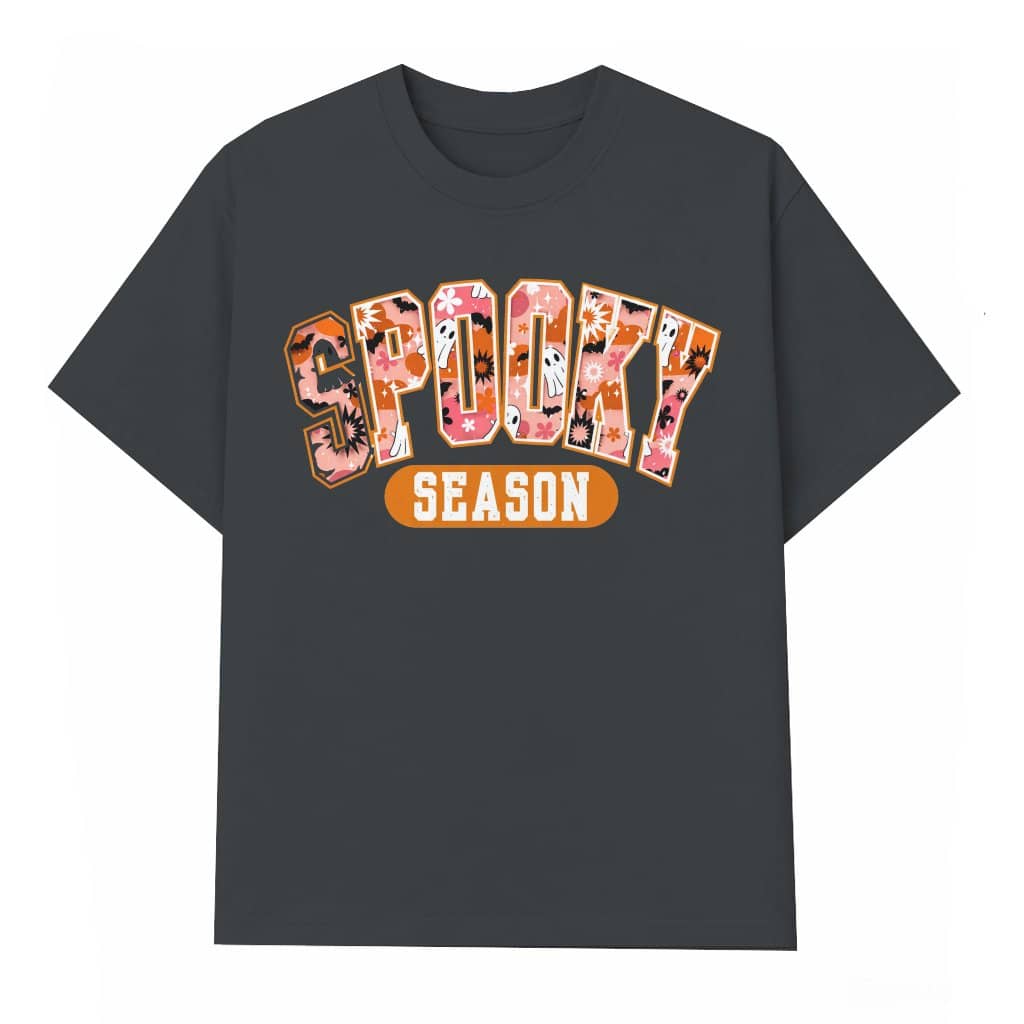 Spooky Season Halloween Ghost T-shirt| Cute Halloween Gift for men women