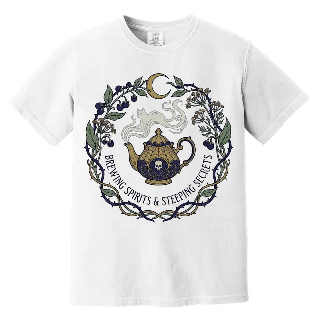 Comfort Colors Magic Teapot Spooky Halloween Shirt| Spooky Vibes Gift for Her