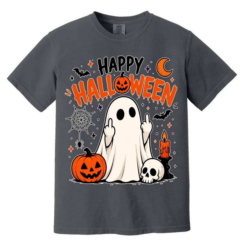 Comfort Colors Figurine-Spooky Halloween Ghost Shirt| Funny Halloween Gift for Him & Her