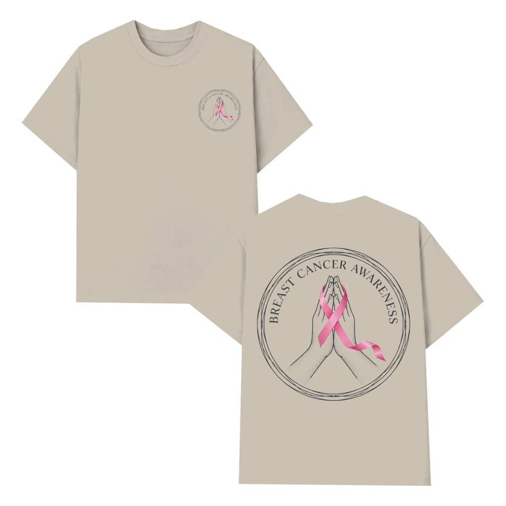 Pray for Her Breast Cancer Awareness T-shirt| Pink Ribbon Gift for Breast Cancer Fighter
