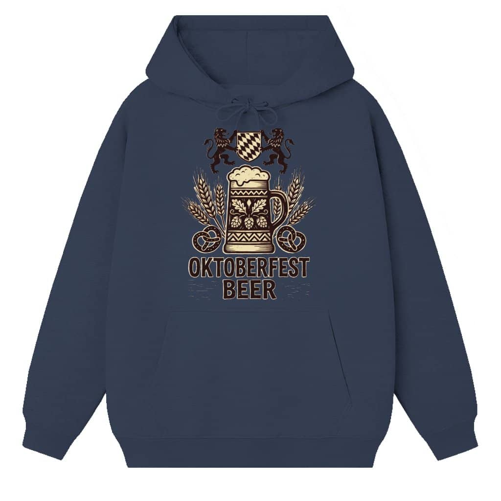 Vintage German Oktoberfest Beer Hoodie| Funny German Festival Gift for Beer Lovers
