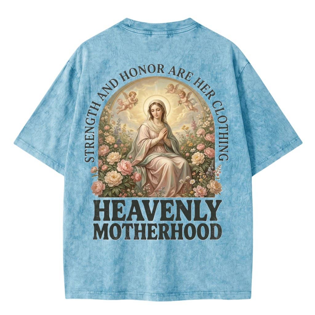 Raising Arrows for the Kingdom Wash Tee – Vintage Faith Gift for Mother