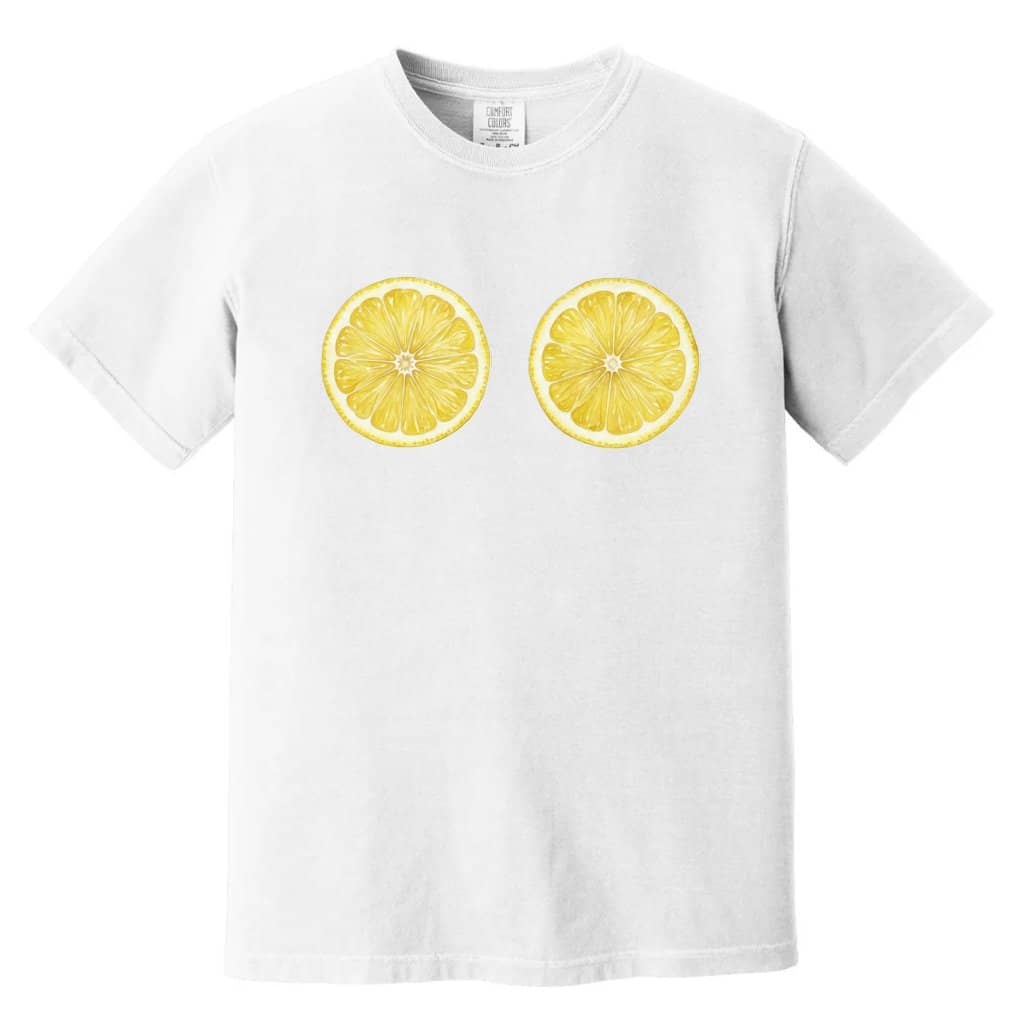 Comfort Colors Funny Lemon Shirt - Premium Soft Citrus Fruit Tee