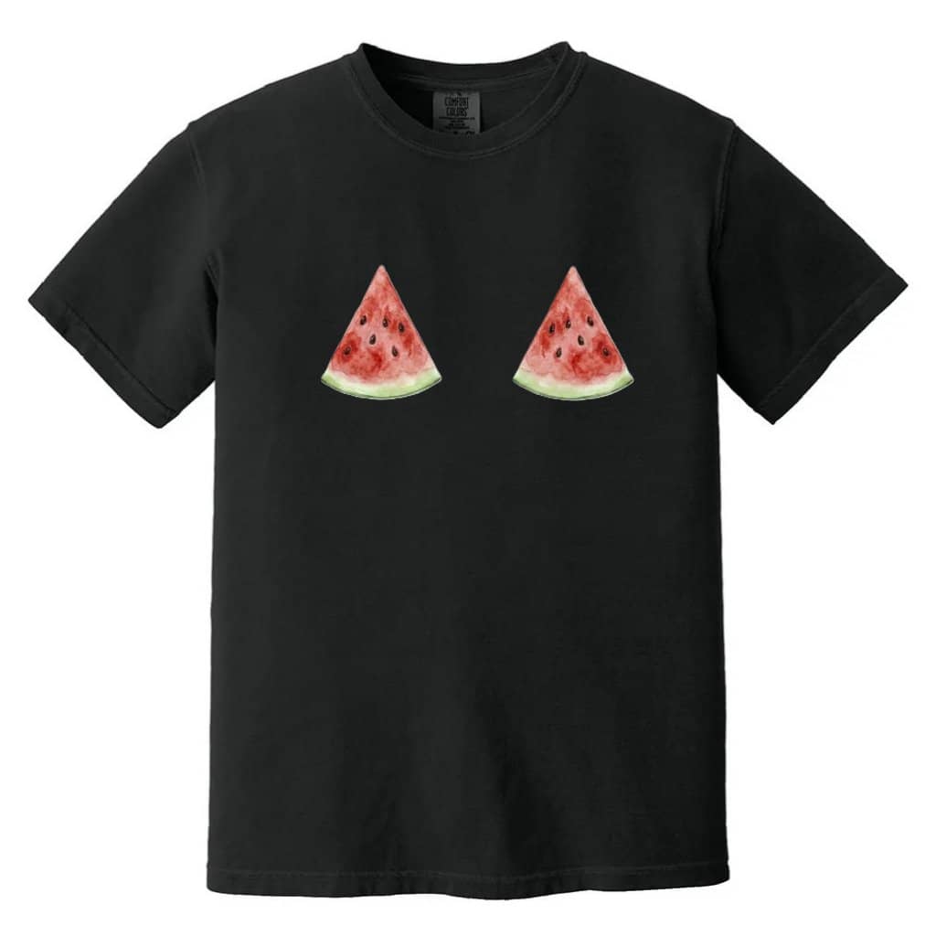 Comfort Colors Funny Watermelon Shirt - Premium Soft Summer Melon Tee