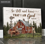 Be Still And Know That I'm God Wall Art