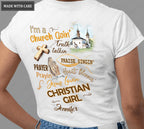 Personalized Church Girl Tshirt