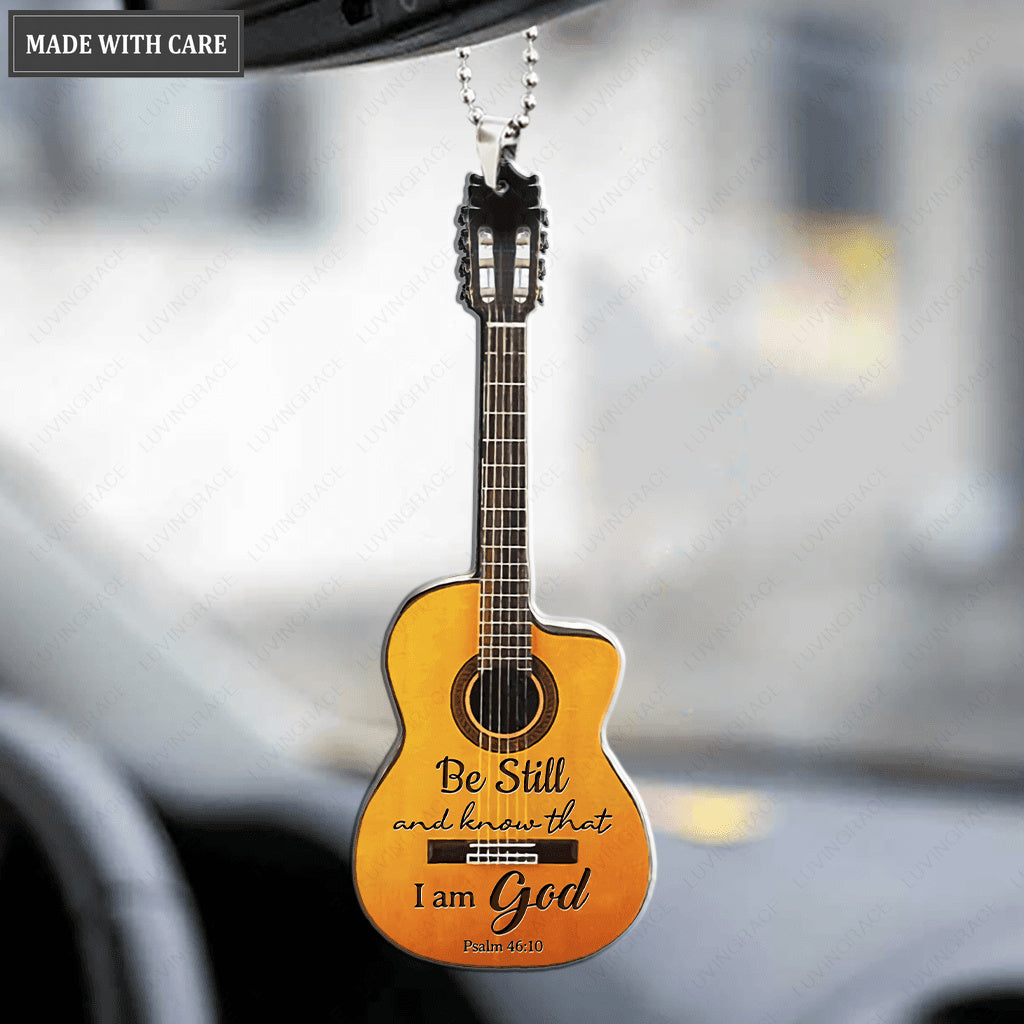 Guitar Be Still Ornament