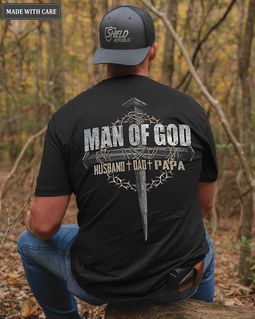 Man of god Personalized Tshirt for Father's day