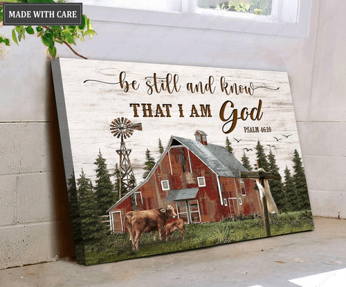 Be Still And Know That I'm God Wall Art