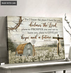 For I Know the Plans I Have For You Wall Art