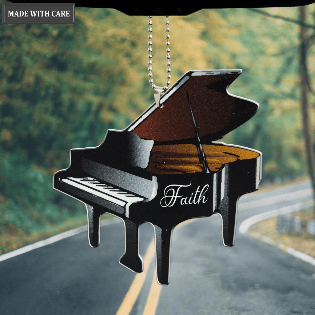 Faith Piano Ornament