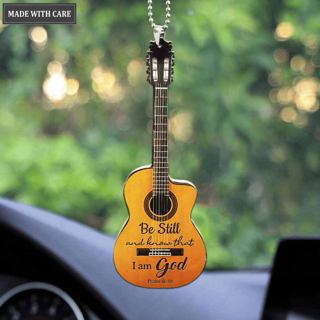 Guitar Be Still Ornament