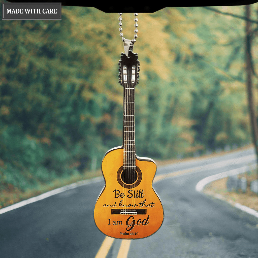 Guitar Be Still Ornament
