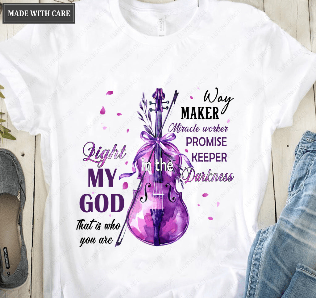 Violin Melody Of Waymaker Tshirt