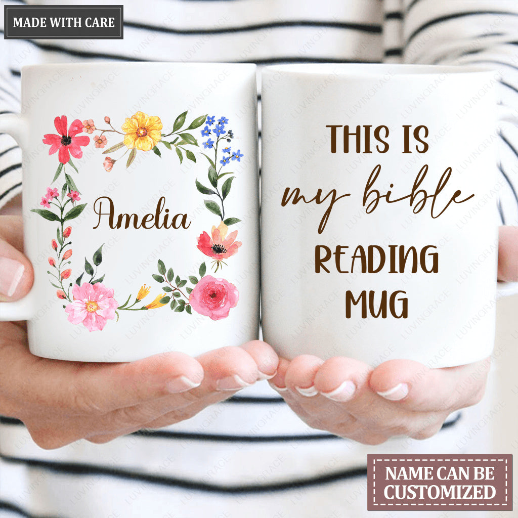 This Is My Bible Reading Personalized Mug