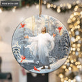 Jesus And Cardinals Ornament