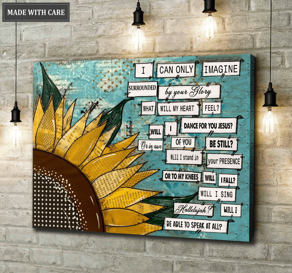 Sunflower Surrounded By The Glory Wall Art