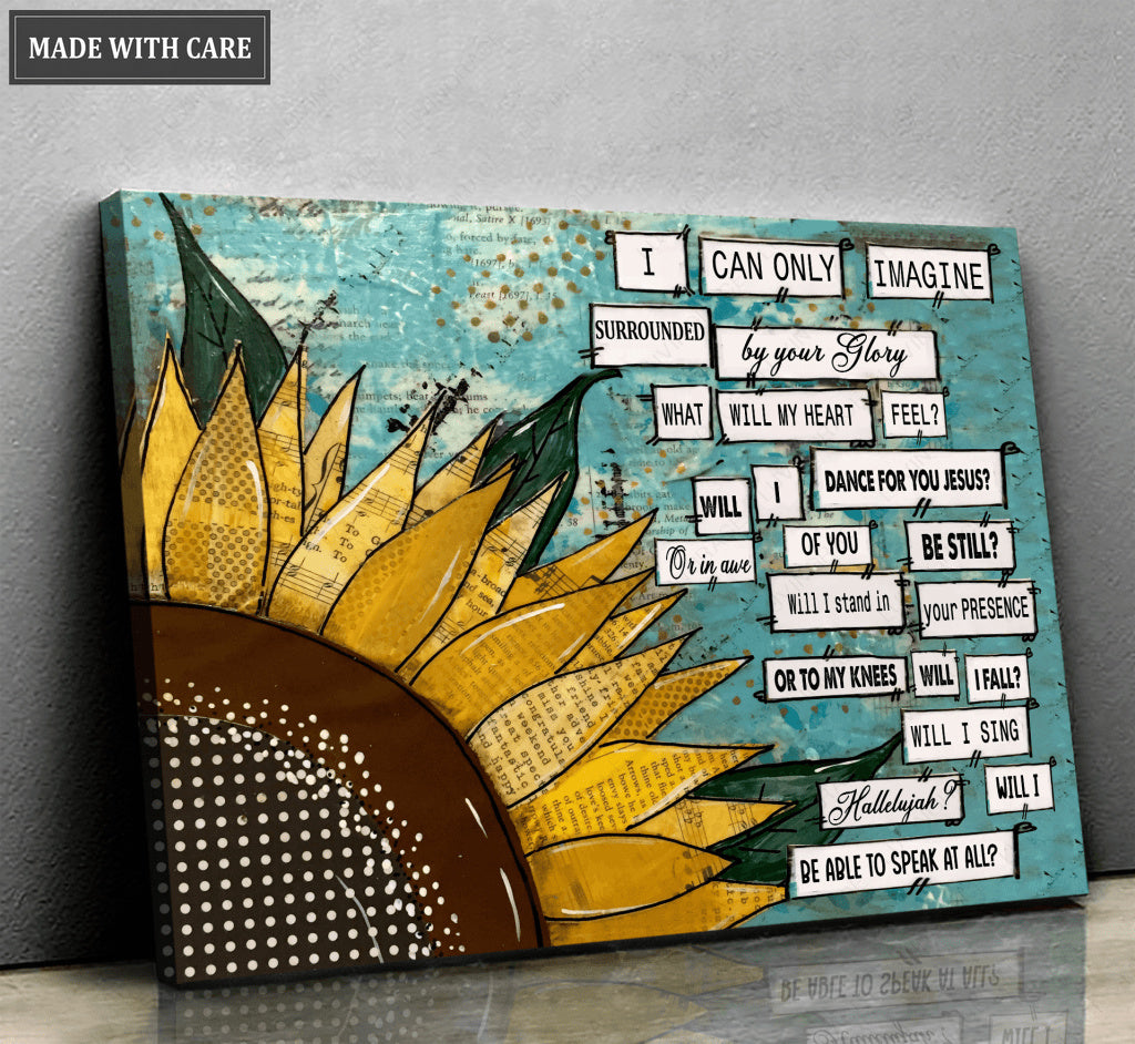 Sunflower Surrounded By The Glory Wall Art