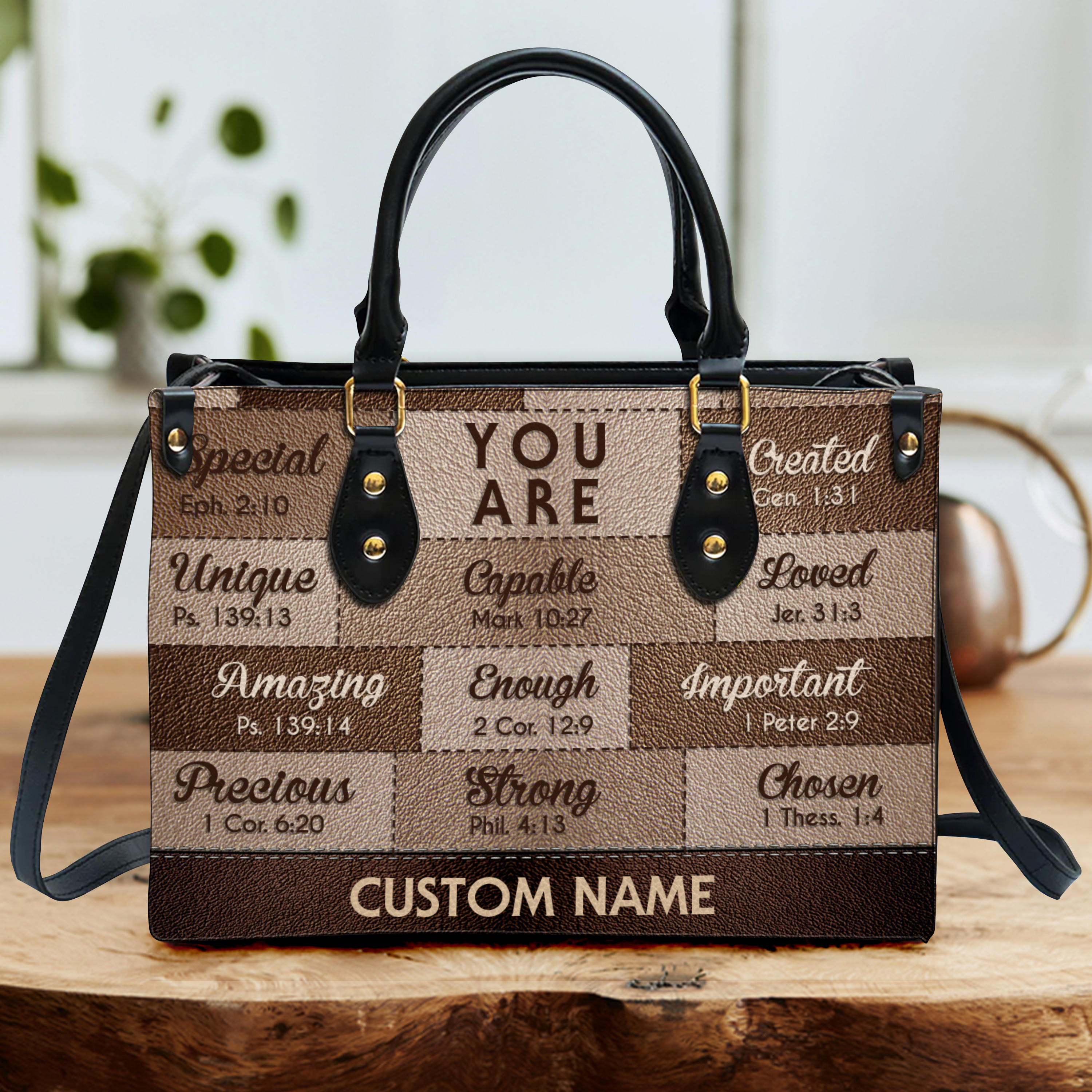 Colored Leather Texture Inspirational You Are Custom Leather Handbag - Personalized Custom Leather Bag