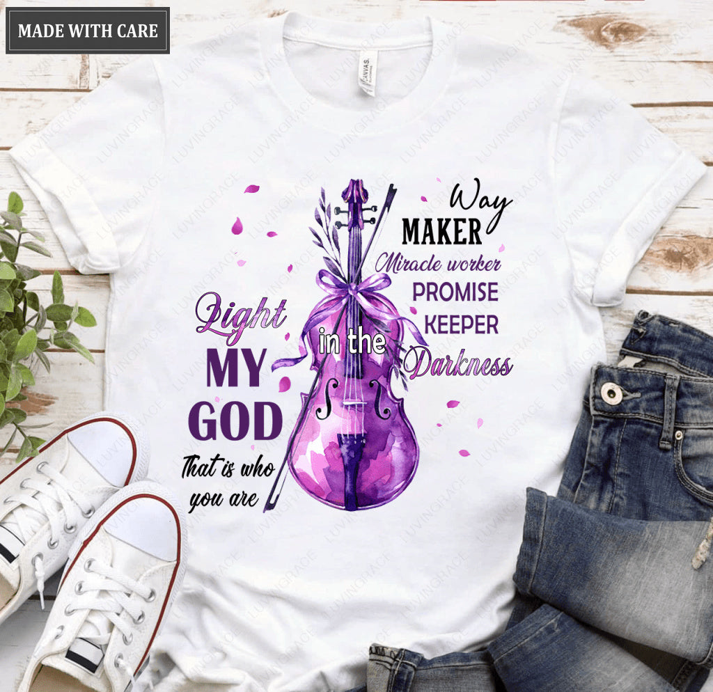 Violin Melody Of Waymaker Tshirt