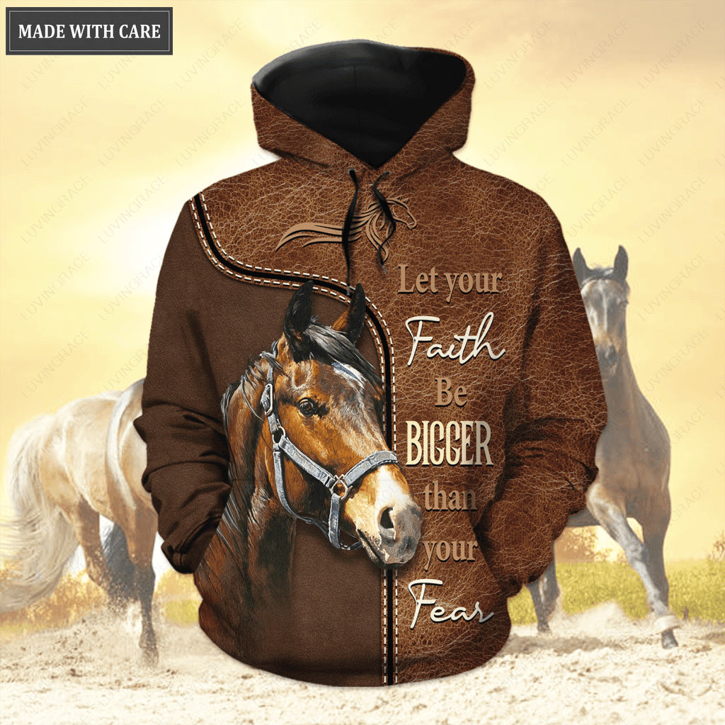 Let Your Faith Be Bigger Than Your Fear Hoodie