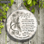 Dragonfly Surrounded By Your Glory Circle Sign