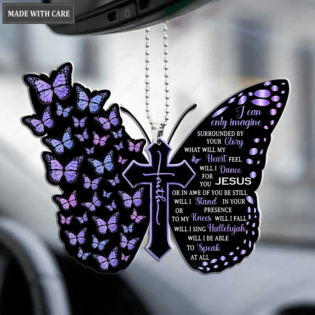 Butterfly Surrounded By The Glory Ornament