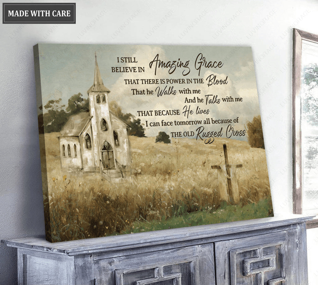 Church Amazing Grace Wall Art