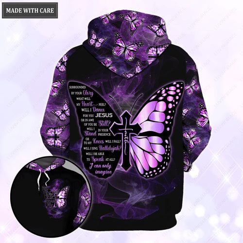 Butterfly Surrounded By The Glory Hoodie